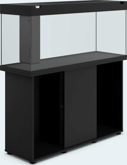 Juwel Rio 240 LED Aquarium-Set mit Unterschrank, schwarz/schwarz, 240l