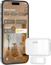 Onvis CT3 Smarter Tür- und Fenstersensor, Apple HomeKit, Schließ-/Öffnungssensor