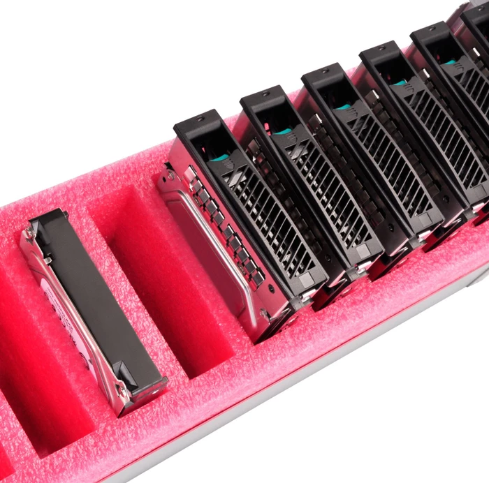 SilverStone RMB51, Datenträgeraufbewahrungsschrank, 40x 3.5"