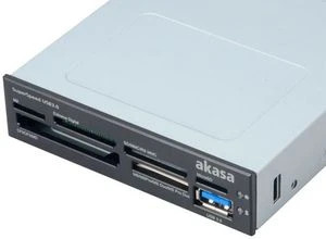 Akasa USB 3.0 SuperSpeed Memory Cardreader, USB 3.0