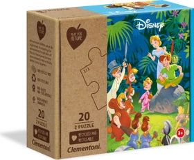 Clementoni Play for Future Disney The Jungle Book + Peter Pan 2x20