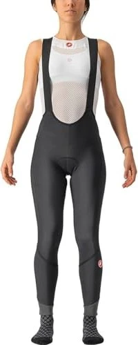 Castelli Velocissima DT Bibtight Fahrradhose lang black/black reflex (Damen)