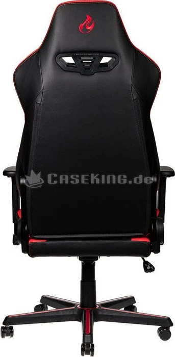 Nitro Concepts S300 EX Stealth Inferno Red Bürostuhl, schwarz/rot