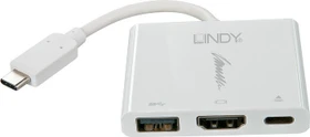 Lindy USB 3.0 Typ-C Adapterkabel, USB-Typ-C auf HDMI (43198)