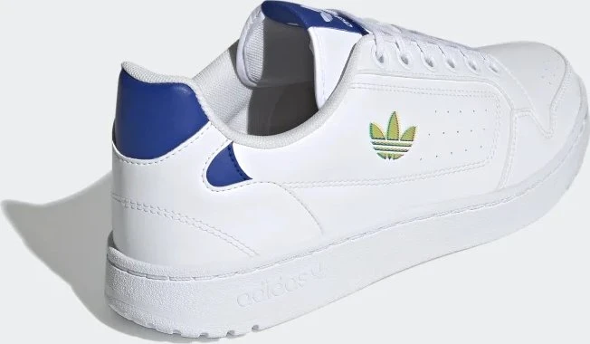 adidas NY 90 cloud white/semi screaming green/royal blue (Herren)