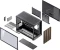 Jonsbo D33 Wood Black, Glasfenster Vorschaubild