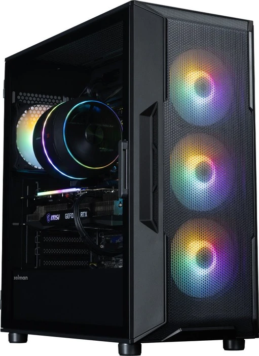 Zalman i3 Neo, schwarz, V2, Glasfenster
