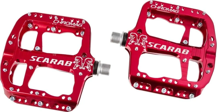 Chromag Scarab Plattformpedale rot