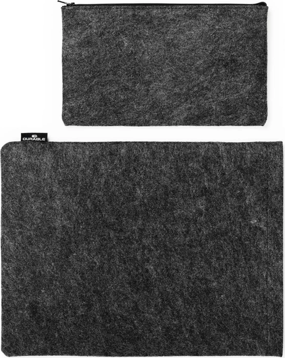 Durable Notebook Hülle MultiBag EFFECT Passend für maximal: 33,0 cm (13") Anthrazit, Grau