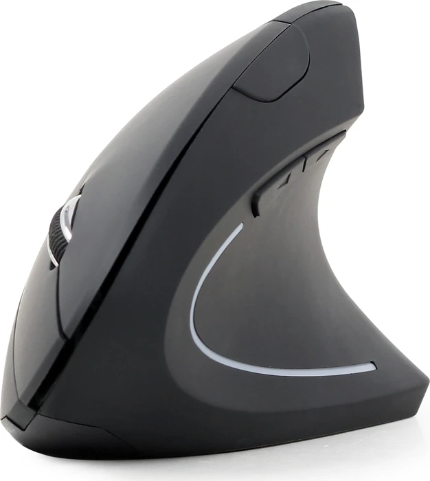 Gembird Ergonomic 6-Button Wireless Optical Mouse ERGO-01 schwarz, USB