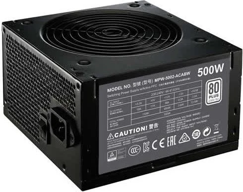 Cooler Master MWE 500W, ATX 2.31