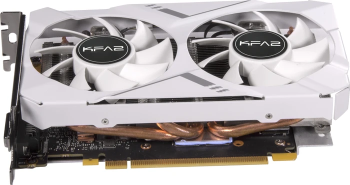 KFA2 GeForce GTX 1660 White Mini (1-Click OC), 6GB GDDR5, DVI, HDMI, DP