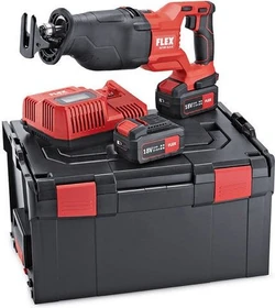 Flex RSP DW 18.0-EC/5.0 Set Akku-Säbelsäge inkl. L-Boxx + 2 Akkus 5.0Ah