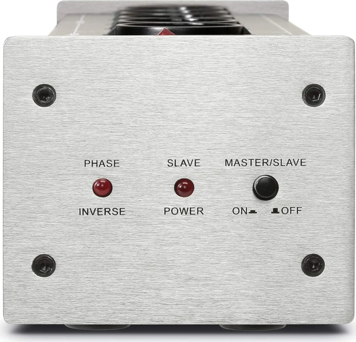 Dynavox HiFi-Steckdosenleiste X2000 mit Master-Slave-Funktion, 5-fach, 1.5m, silber/schwarz