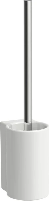 Laufen Val WC-Bürstengarnitur inkl. Klosettbürste 85x105x380mm weiß matt