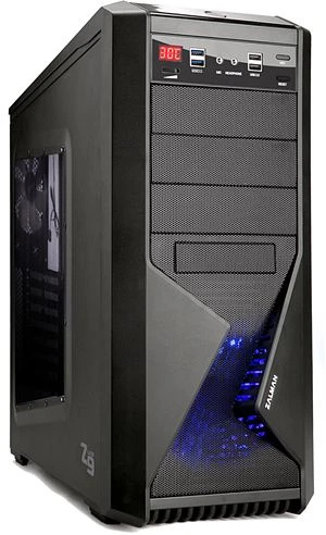 Zalman Z9 USB 3.0 schwarz, Acrylfenster