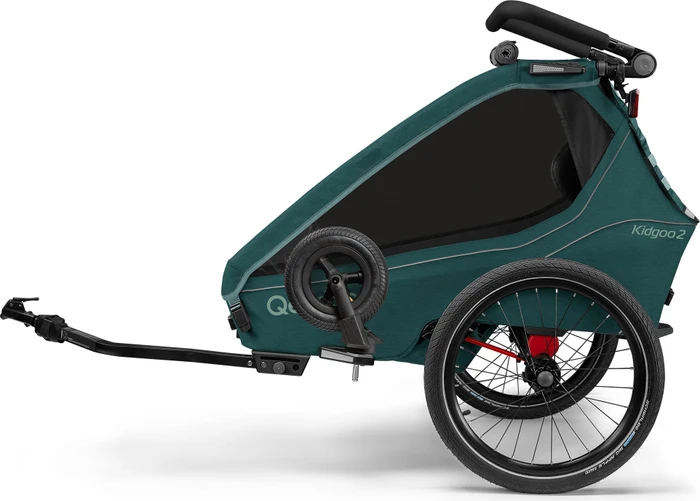 Qeridoo Kidgoo 2 Fahrradanhänger pacific blue (Modell 2026)