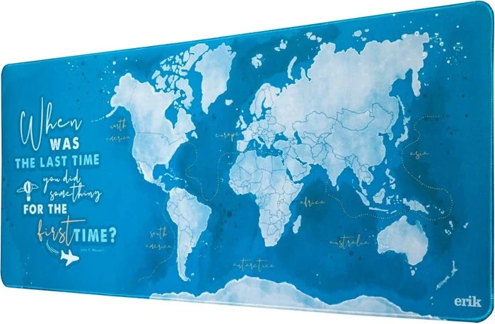 Grupo Erik Editores World Map XL, 800x350mm, Motiv blau