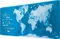 Grupo Erik Editores World Map XL, 800x350mm, Motiv blau Vorschaubild