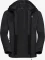 Jack Wolfskin Peak District Hooded FZ Jacke schwarz (Herren) Vorschaubild