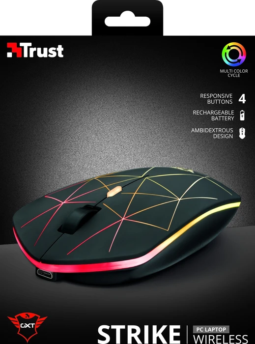Trust Gaming GXT 117 Strike Wireless Gaming Mouse, USB