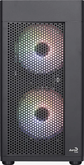 AeroCool Hexform, inkl. 3x Lüfter, Lüfter LED RGB, Glasfenster