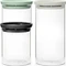 Brabantia Vorratsdose Glasbehälter stapelbar Vorschaubild