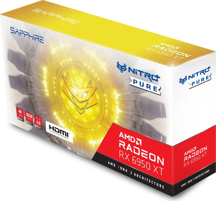 Sapphire Nitro+ Radeon RX 6950 XT Pure, 16GB GDDR6, HDMI, 3x DP, lite retail
