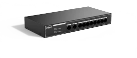 Dahua SF10 Desktop Switch, 10x RJ-45, 65W PoE+ (SF1010LP)