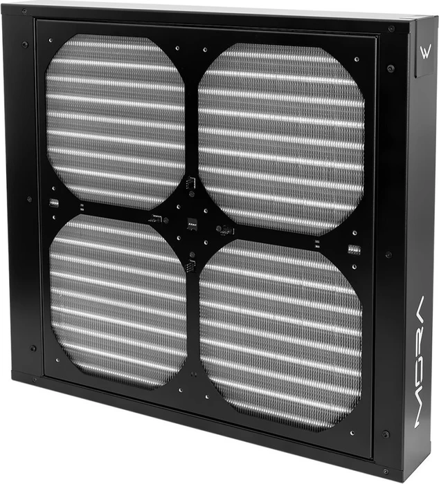 Watercool MO-RA IV 400 Fan Frame, Lüfterrahmen für 200mm Lüfter, schwarz