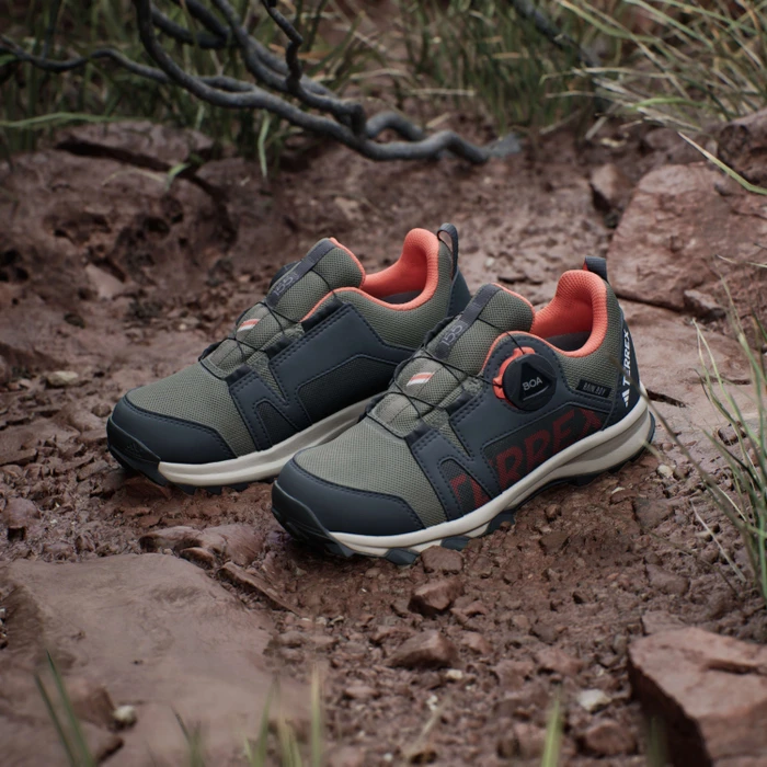 adidas Terrex Agravic BOA Rain.RDY olive strata/semi impact orange/wonder beige (Junior)