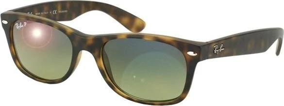 Ray-Ban RB2132 New Wayfarer Classic 52mm tortoise/blue-gradient green