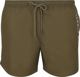 Tommy Hilfiger Original Mid Badeshorts army green (Herren)