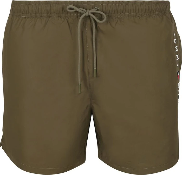 Tommy Hilfiger Original Mid Badeshorts army green (Herren)