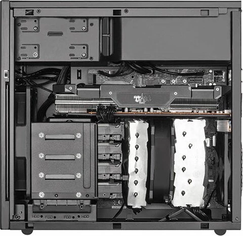 SilverStone Case Storage CS330, schwarz