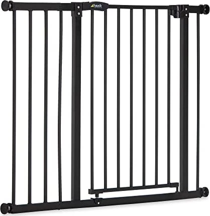 Hauck Close'N Stop Türschutzgitter inkl. Verlängerung 75-101cm schwarz