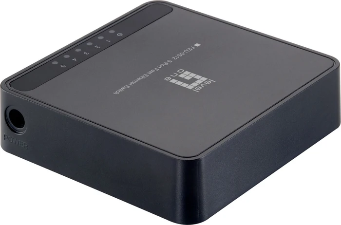 LevelOne FEU Desktop Switch, 5x RJ-45
