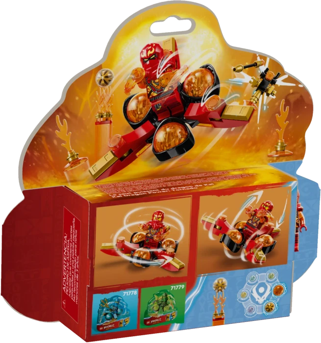 LEGO Ninjago - Kais Drachenpower-Spinjitzu-Flip (71777) – Bild 6