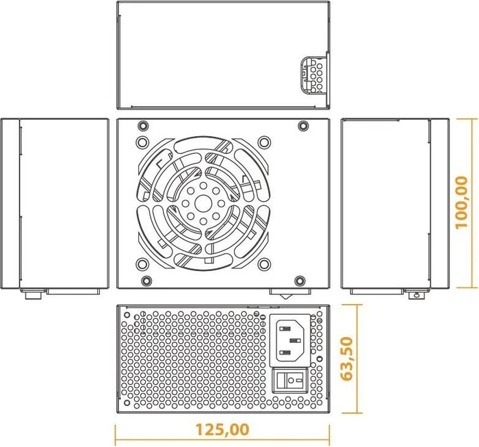 Seasonic 300W, SFX 2.31