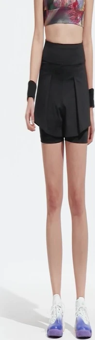 adidas Match Shorts Tennisrock schwarz (Damen)