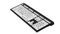 LogicKeyboard Nero Slim Line LargePrint PC, Black on White, USB, DE Vorschaubild