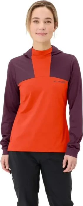 Vaude Qimsa Hoody Trikot langarm cassis (Damen)