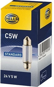 Hella Standard Signal 24V C5W 5W, 10er-Pack