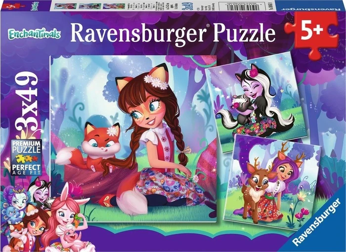 Ravensburger Puzzle Enchantimals Die wundervolle Welt der Enchantimals