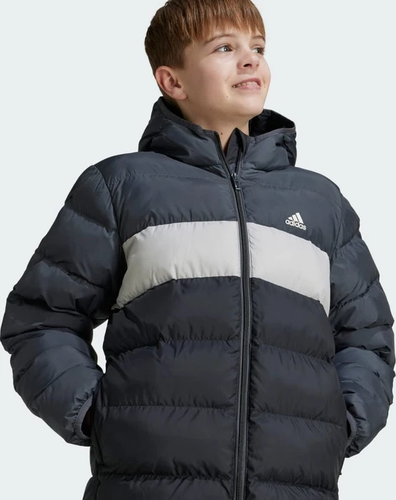 adidas Synthetic Down Funktionsjacke grey six/grey two/black (Junior)