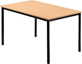 Hammerbacher Meeting D-Serie DR12/6/D Konferenztisch 120x80cm Buche/schwarz