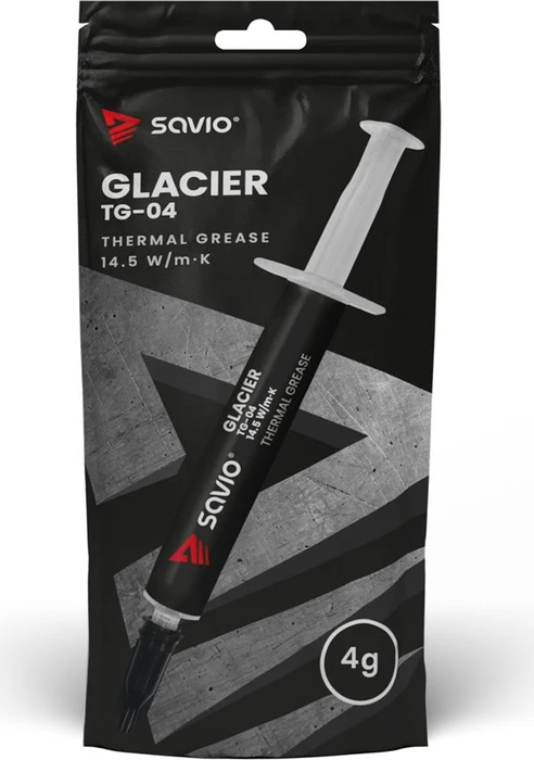 Savio TG-04 Glacier Wärmeleitpaste, 4g, inkl. Spatel