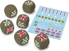 Gale Force Nine World of Tanks - British - Würfel & Abziehbilder