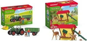 Schleich Farm World - Traktor mit Anhänger
