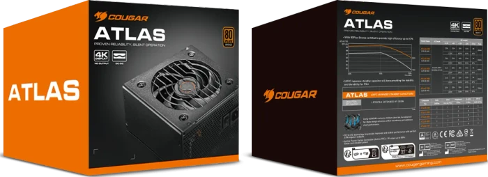 Cougar ATLAS (2024) 600 600W, ATX 2.4
